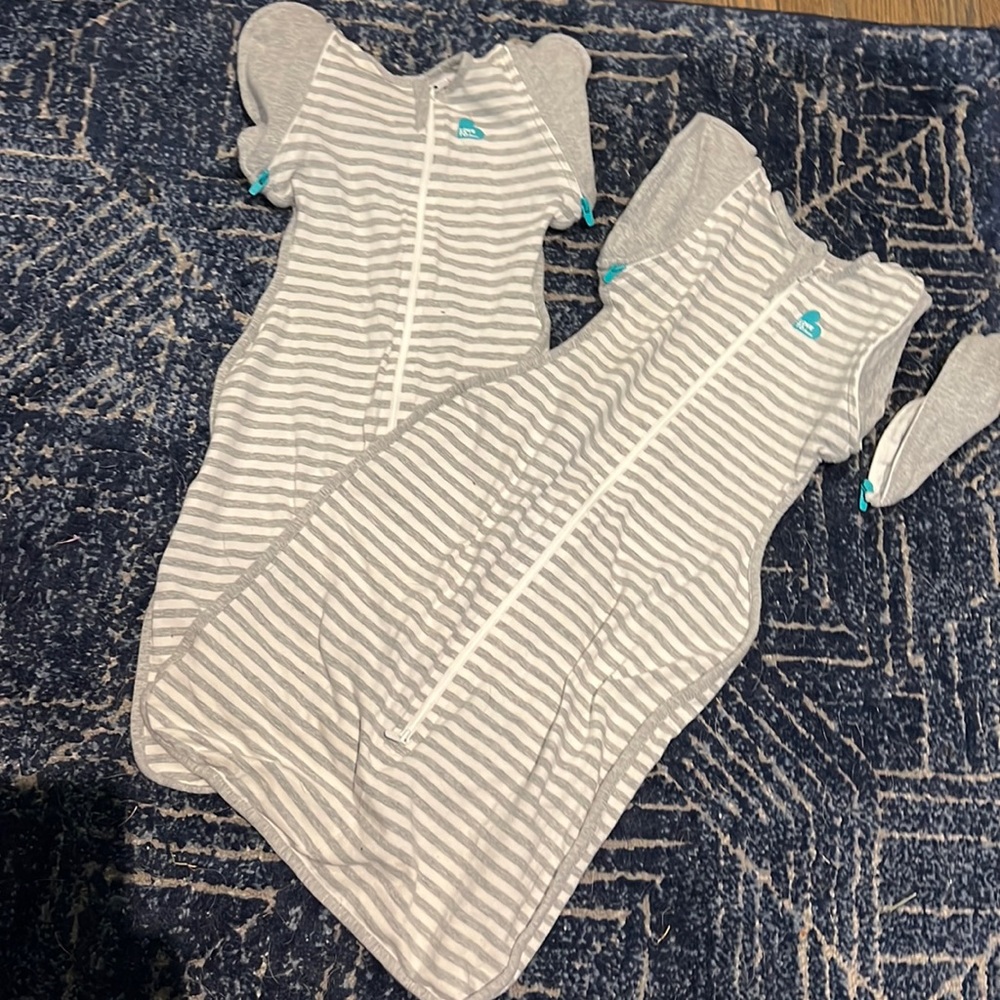 Set of love to dream transition sleep sack